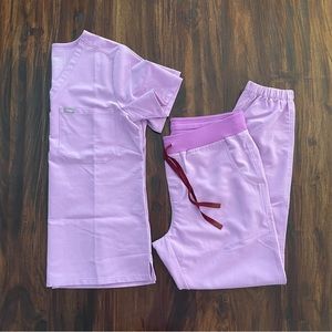 Figs Light Purple Scrub Set